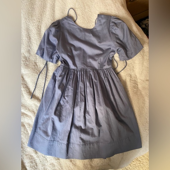 Oak and Fort Puff Sleeve Babydoll Dress - Picture 2 of 3